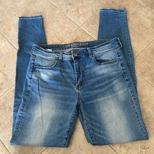American Eagle Super Stretch High Waisted Jegging 12 X Long